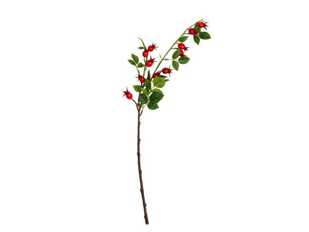 Slika Grana šipka 82 cm; crvena