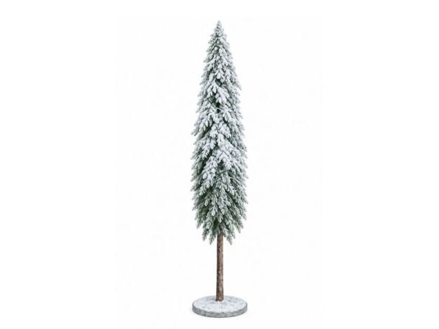 Slika Bor dekorativni na stalku h158cm; zasnježen