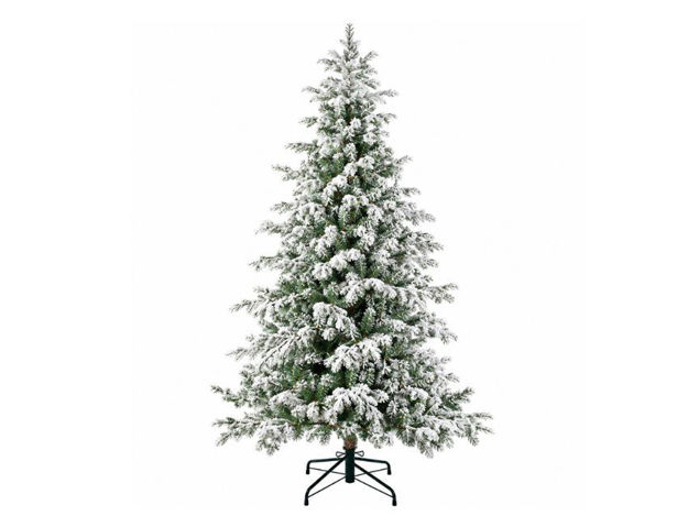 Slika Bor 210cm. Balsamea; PE/pvc; d130cm; 1407 grančica; zasnježen