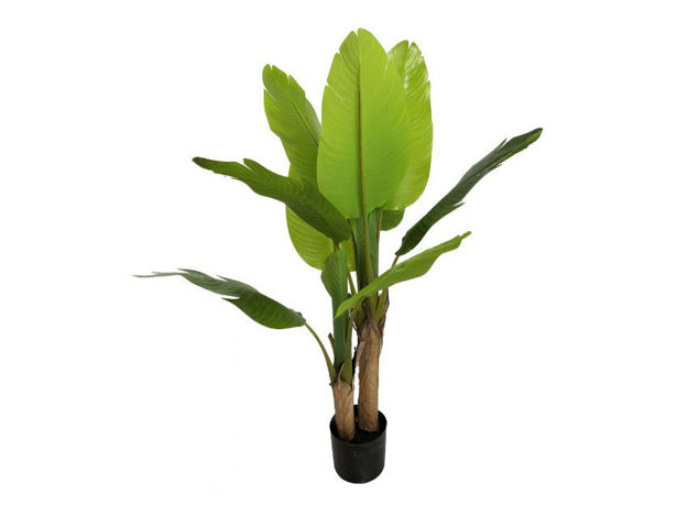 Slika Umjetno drvo banana 120 cm; 10 listova