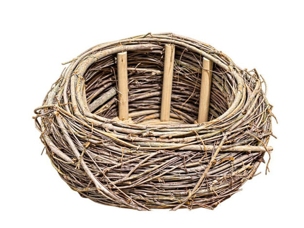 Slika Posuda pruće 19x11cm;natur/bijela