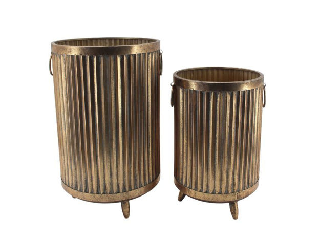 Slika Posuda metalna 29.5x28x44.5cm; crna