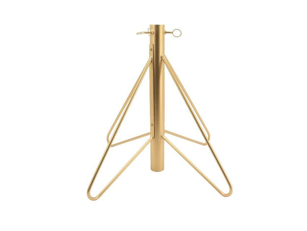 Slika Stalak za bor metalni 51.5x60cm; zlatna