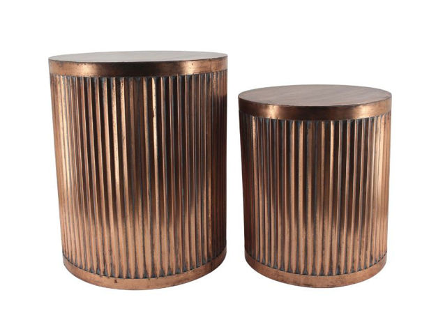 Slika Stalak metalni 43.5x43.5x52cm; bakrena