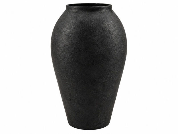 Slika Vaza metalna 28.5x46cm; antracit