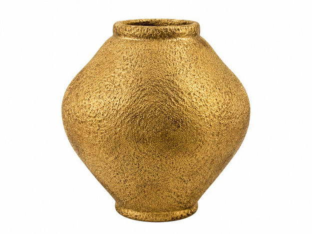 Slika Vaza metalna 28.5x28.5cm; zlatna