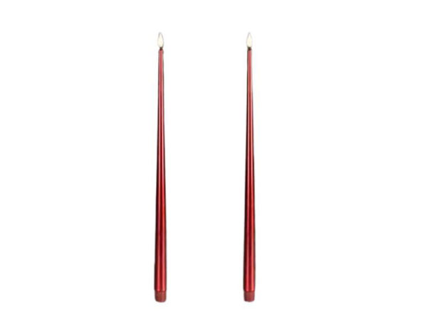 Slika LED svijeća konus s/2 d2.2 h42.5cm; bijela