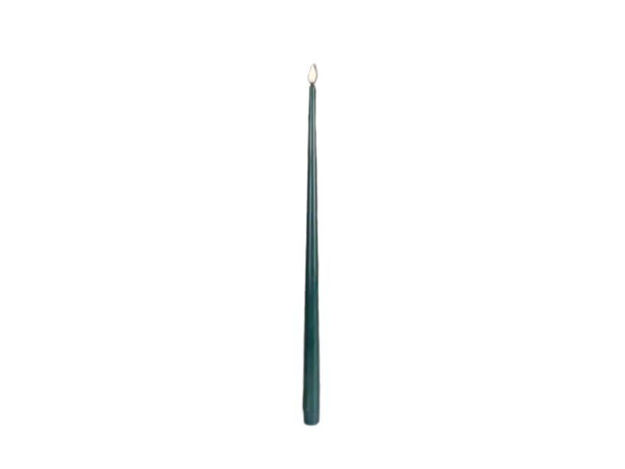 Slika LED svijeća konus s/2 d2.2 h42.5cm; emerald