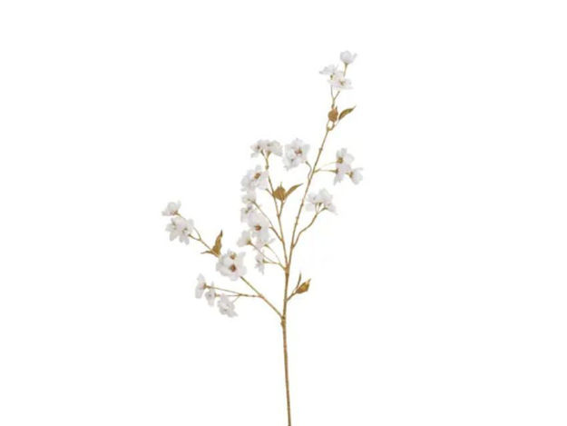 Slika Grana s cvjetovima 99cm; bijela
