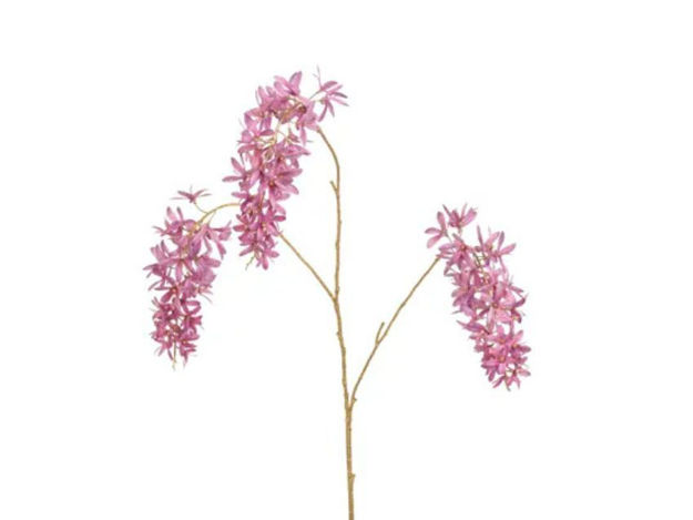 Slika Grana wisterie 95cm; roza